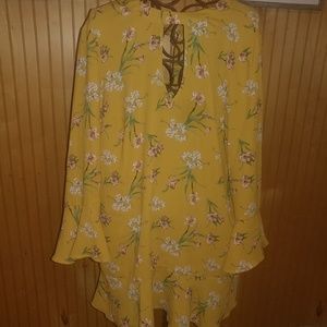 Xhiliration brand Lilly style dress boho floral